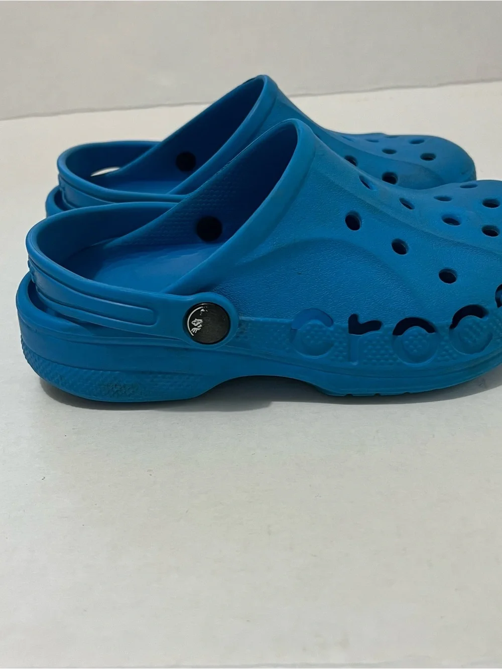 Crocs Baya Blue Slip On Crocs Shoes Kids Youth